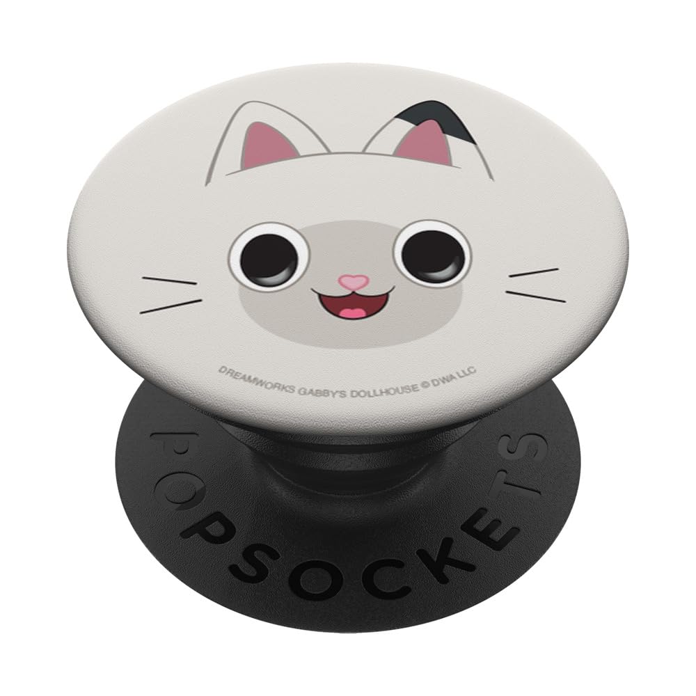 DreamWorks Gabby's Dollhouse Pandy Paws Big Face Halloween PopSockets Adhesive PopGrip