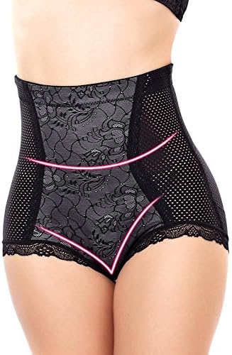 ieasysexy Women's Shapewear Breathable Hi-Waist Tummy Control Boyshort Underwear Thigh Slimmer Shapewear