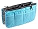 Leegoal(TM) Travel Cosmetic Pocket Insert Handbag Organiser Pouch Bag Insert Organizer, Blue