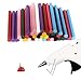 Color Hot Glue Gun Sticks WXJ13 Brand Hot Melt Glue Sticks Mini for DIY Art Craft, 7 mm x 100 mm, 45 Pieces, 9 Color