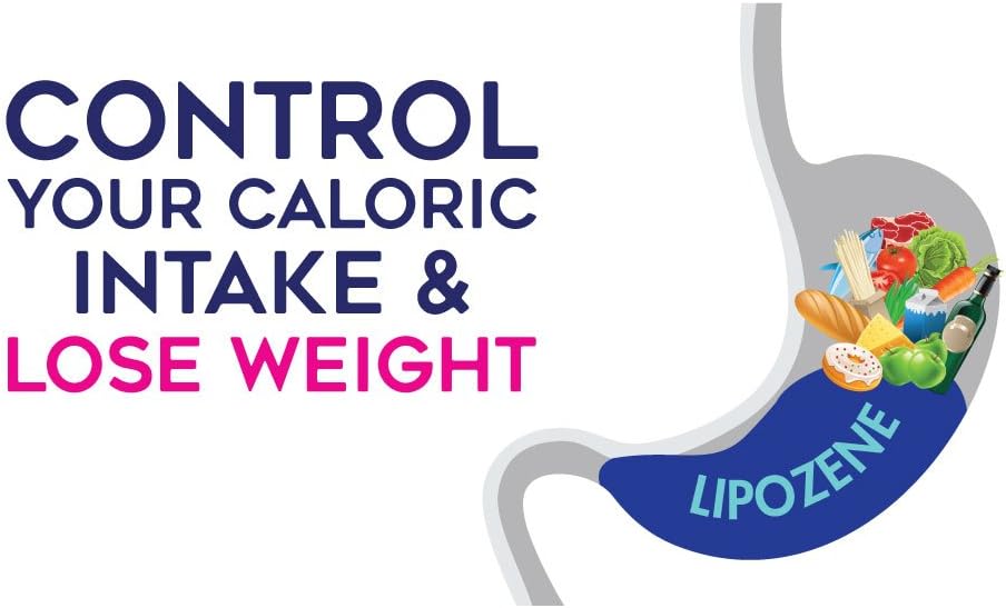 Lipozene MEGA Bottle - 120 Capsules - Largest Size Available - Appetite Suppressant and Control: Health & Personal Care
