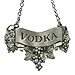 Lindsay Claire Vodka Embossed Pewter Liquor Bottle or Decanter Label