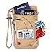Neck Wallet-Travel Wallet with RFID Blocking Passport Pouch-Travel Pouch