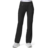 Cherokee Iflex Scrubs for Women Straight Leg Scrub Pants with 6 Pockets | 360&deg; Stretch, Moisture Wicking Fabric, Pull-on Comfort, Knit Waistband, Classic Silhouette, Easy Care, Made For Long Shifts