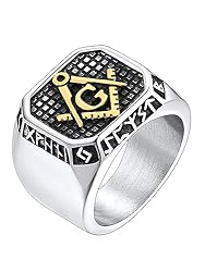 FaithHeart Nordic Elder Futhark Rune Signet Rings