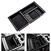 AORRO Center Console Organizer for Chevy/Chevrolet Tahoe Suburban Silverado GMC Sierra Yukon 2015-2018 ABS Tray Armrest Box Secondary Storage Full Console w/Bucket Seats ONLY (Black)…