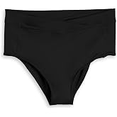 TomboyX Tucking High-Coverage Swim Hipster Bottoms, Double-Layered Secure Fit Compression for Transgender MTF, Quick-Dry