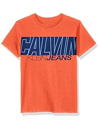 Calvin Klein - Camiseta de manga corta para niño
