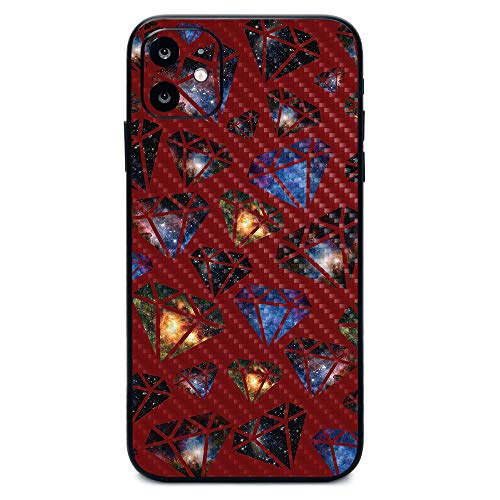 MightySkins Carbon Fiber Skin for Apple iPhone 11 - Acid | Protective, Durable…