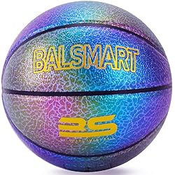 BALSMART Youth Outdoor Basketball Size 5 - Purple