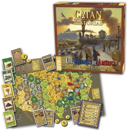 Devir Catan Settlers of America, Table Game