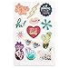Erin Condren Designer Sticker Bundle - Mega Sticker Bundle Includes Holder with Goal Setting, Colorful Circles and Cute Designs for Planning Activities