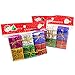 Fonxian Foil Gift Boxes - Assorted Colors - Miniature 2 Inches - 24pcs Christmas Decoration Ornaments