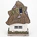 Bits and Pieces - Solar Fairy Cottage - Make Your Magical Fairy House Come to Life in Your Garden - Unique Outdoor Lawn and Garden Décor