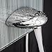 AKDY 52 In. 8-Jet Multi-function Tempered Glass Shower Panel System With Adjustable Rainfall Shower Head tub spout 4-Spary handheld showerhead & Temperature Display (Gray Stripe Pattern)
