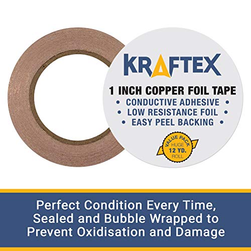 1 Copper+Conductive+Adhesive+1inch+12yards