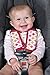 Nuby Car Seat Reversible Strap Covers 2 Pack, Pink