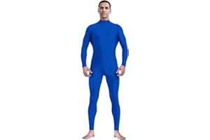 ATHX Men's and Women's Bodysuit Costume One Piece Unitard Halloween Spandex Skin Suit Cosplay Stretchy Full Body Zentai Suit