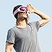 OutdoorMaster OTG Ski Goggles - Over Glasses Ski/Snowboard Goggles for Men, Women & Youth - 100% UV Protection (White Frame + VLT 46% Pink Lens)