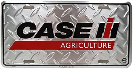Walton Shop Case IH Agriculture Diamond License Plate
