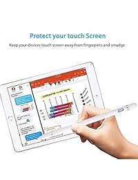 Lápiz capacitivo de punta fina con lápiz digital para dibujar en pantallas táctiles, compatible con Apple iPad Pro Air iPhone Plus Samsung Android Tablets 1.5mm