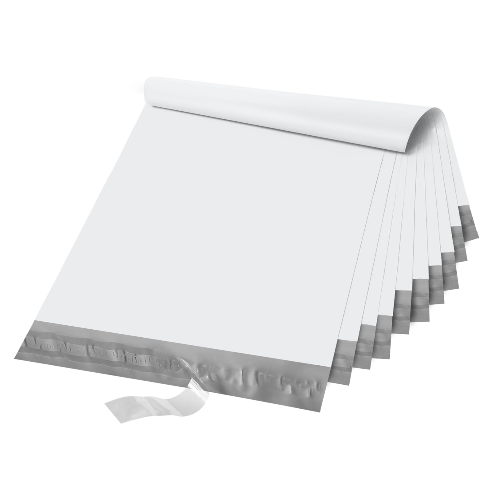 Photo 1 of Fuxury Poly Mailers Large 19x24 Inch 100 Pack,Self Adhesive Shipping Bags for Clothing,Waterproof Shipping Envelopes Mailers Poly Package Bags for Small Business,Flexible Mailing Bags White