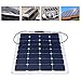 SUAOKI 100W 18V 12V Solar Panel Charger SunPower Cell Ultra Thin Flexible with MC4 Connector Charging for RV Boat Cabin Tent Car(Compatibility with 18V and Below Devices)