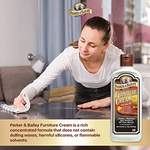 Parker & Bailey Furniture Cream Multisurface Wood Cleaner and Polish