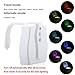 GDEALER Toilet Night Light Toilet Light Toilet Nightlight Sensor Motion Activated Lights - 8 Colors for Washroom Bathroom
