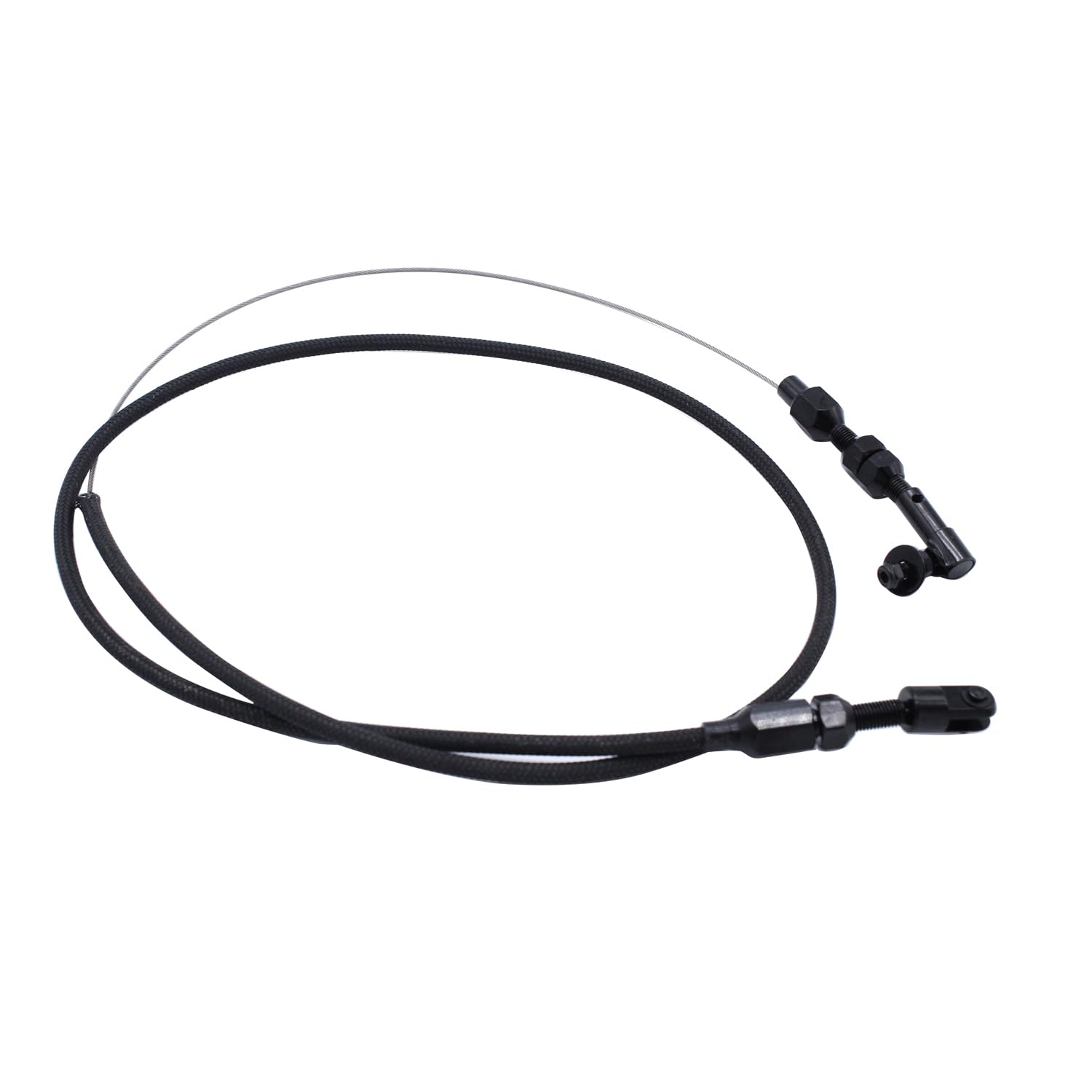 Photo 1 of 1 Set SHLPDFM Black Throttle Cable Universal 36" Braided Stainless Steel Accelerator Cable Compatible with Ford,Chev,Hot 97-07 Chevrolet/Chevy LS1 Engine 4.8L 5.3L 5.7L 6.0L