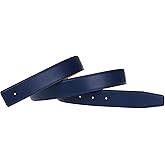 UzHot Reversible H Microfiber Leather Belts Replacement Belt Strap without Buckle 32mm Wide Black Grey