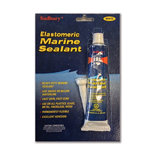 Sudbury 320 Elastomeric Marine Sealant, 3-Ounce, White