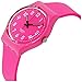 Swatch Originals Dragon Fruit Soft Pink Dial Silicone Strap Unisex Watch GP128K