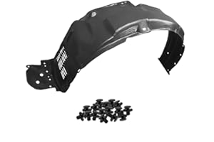 Parts N Go Fender Liner w/Clips for 2013-2018 Rav4 Front Left Driver Side TO1248171 5387642090