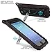 POETIC Revolution [Premium Rugged] Protective Case for Apple iPhone 6S with [Landscape Stand Feature] Inner Liner with [Easy Front Open Feature] Black/Dark Gray