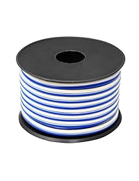 Paquete de receptor de audio para barco Kenwood Marine Radio Bluetooth en el tablero con par de Enrock Altavoces estéreo de doble cono de 6.5 ", Cubierta impermeable estéreo, Cable de altavoz marino de 18 g 50 pies (Blanco)