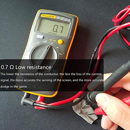 Sterling Silver Fiber, 0.01"(0.5mm) Ultra-Thin, Pubg Mobile Knives Out Finger Sleeve Anti-Sweat Breathable for High-Ranking Players Mobile Game Streamer iPhone/iPad/Android Size:S(6P)