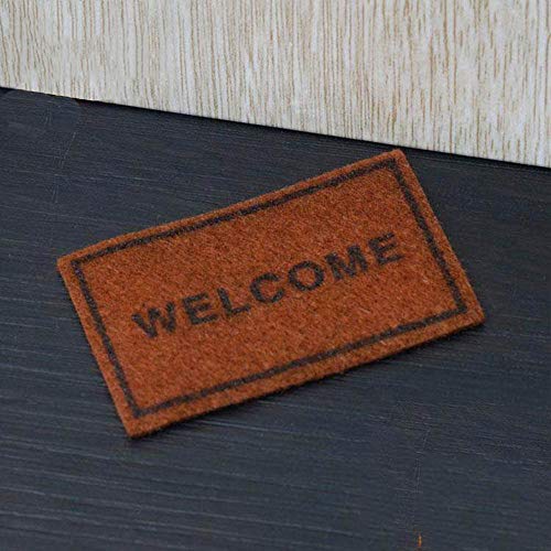 Ogquaton 1:12 Miniatur Puppenhaus Möbel Teppich Wohnzimmer Art Floor Decor Braun Robust und kostengünstig – Bild 6