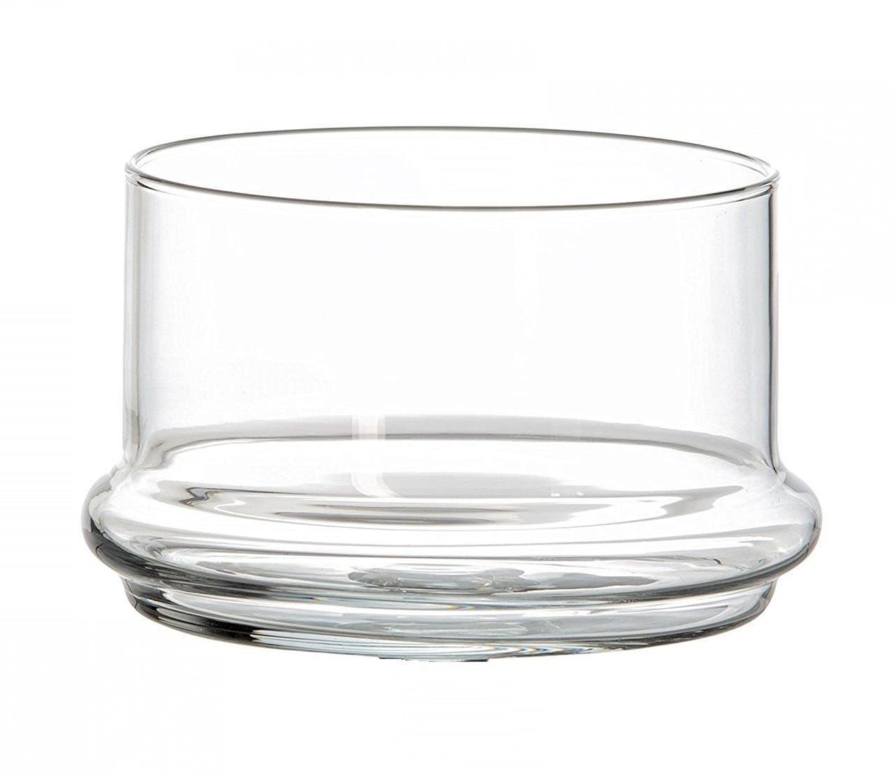 Glass Container for Sweets and Fruit cod.AC00382LU cm 7,2h diam.10,3 by Varotto & Co.