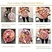 K KUMEED Rose Gold Confetti Balloons, Champagne Rose Gold Latex Balloons for Birthday, Weddings,Bridal Shower, Baby Shower, Bachelorette Party Decorations 30pcs,12 Inch