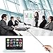 Telescopic Teachers Pointer,Teaching Pointer Stick for Classroom,Metal Hand Retractable Pointer Extended Length 25Inch, Handheld Presenter Whiteboard Pointer (Pure Black)
