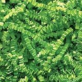 Lime Green Crinkle Cut Paper Shred 10 lbs/Case