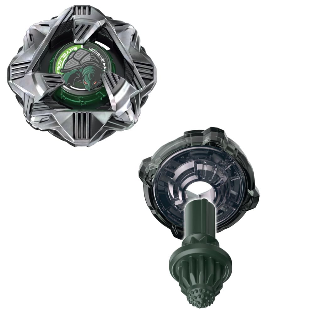 Beyblade X Obsidian Shell 4-60D Booster Pack Set with Defense Type Top; Authentic Takara Tomy Battle Tops Games/Toys for Boys and Girls 8+