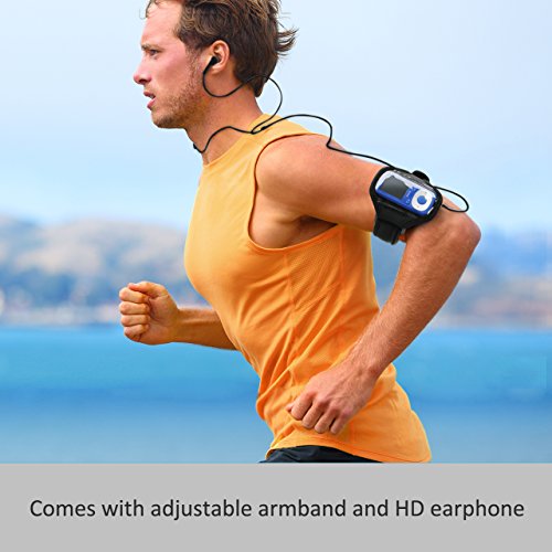 Wiwoo-16GB-Portable-MP3-MP4-Player-With-Fm-Radio-Lossless-Music-Player-With-Adjustable-Armband-For-Running-For-Kids-Expandable-Up-to-64GB-Micro-SD-card-Blue