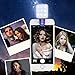 Cyxus Mini Selfie Beauty Fill Light [2 Adjustable Brightness] Portable Spot Spotlight Clip Phone Flash LEDS Night Enhancing Flashlight for Any Cell Tablet Apple iPhone 6s/5/6 Plus (White)