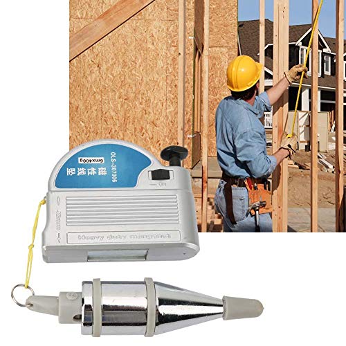 Magnetic Plumb Bob 10ft / 20ft Automatic Hanging Wire Hammer Plumb Bob Line Vertical Measuring Tool (6m) - Thumbnail 2