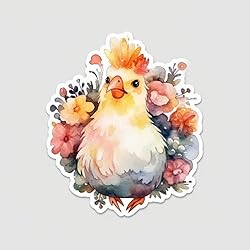Yoonek Graphics Chicken Vinyl Decal Sticker for