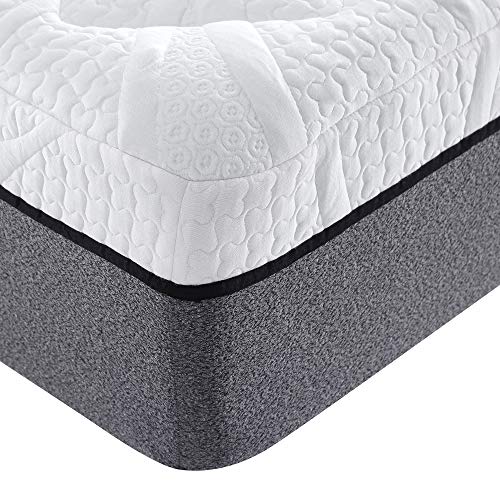 Classic Brands Cool Gel Quilted Memory Foam 14Inch Mattress CertiPUR