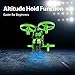 Mini Nano Drone for Kids Beginners Lefant Jetpack 2.4GHz Remote Control Quadcopter RC Toy with 6 Axis 3D Flips Altitude Hold Function One Key Take Off Landing (Green)