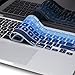 Kuzy - Blue Ombre Colors Keyboard Cover Silicone Skin for MacBook Pro 13
